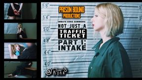 Not Just a Traffic Ticket - Part 1 Kora Summers Criminal Girl Handcuffed, Arrested, Strip-searched, Gets Her Mugshots Taken, and Made to Wear a Jail Uniform