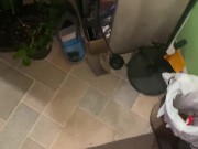 Sexy Native American Gamer Dad With A Quicky, Native Ecstasy Cums For You