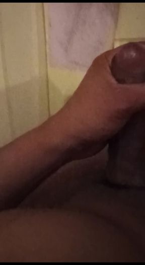 Big Dick Solo Handjob and BBC Spitroast