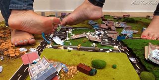 Miss Fair Trade & Mistress Lola Lu – Giantess City Destruction Part 2 – Barefoot Total Domination