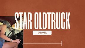 star truck in gas mask