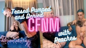 CFNM STRIPPED HUMILIATED PUMPED AND DENIED 😈🚫