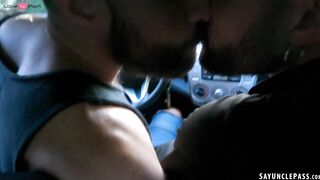 Hot Rodrigio el santo's wild ride with horny hitchhiker - Erick dean