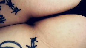 Watch this delicious muff Tatoo Babe