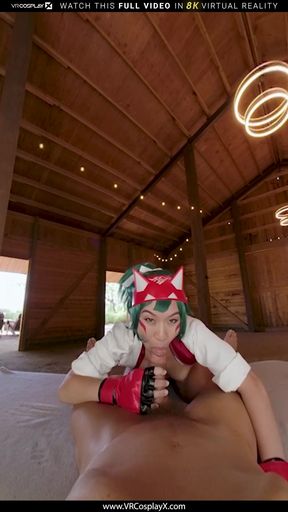 VRCosplayX Kimmy Kim As OVERWATCH 2 KIRIKO Wants To Smooth Out Misunderstanding With Pure Passion Part 2