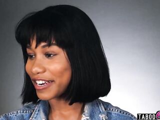 Black mother I'd like to fuck sweetheart Jenna Foxx shows us how sweethearts climax