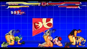 Shermie Chers Hot Tryst with Leona Heidern in Sultry Hentai Dream World