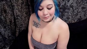 femdom cleavage joi countdown