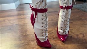 Multiple Orgasms in Sexy Ballet Boots