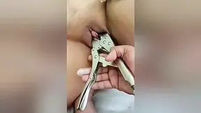Wrench Vs Clit Pussy