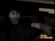 Horny brunette slut Mistress Gemini has some fun with raunchy studs