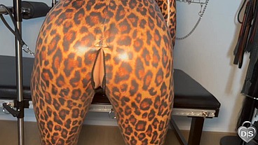 Horny anal strap-on fucking