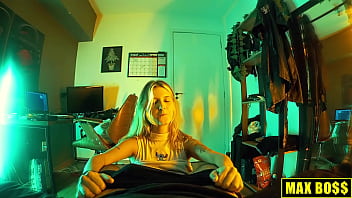 Brazillian SLUT Step Sister dancing and getting HUGE Creampie - Max Boss