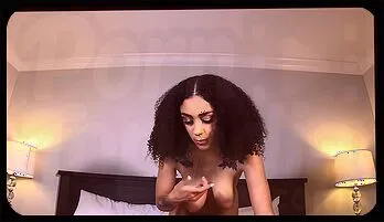 Curly Beauty Ariana Aimes Takes It All in a Wild Ride