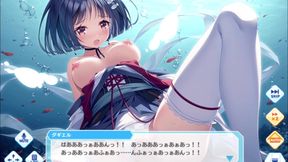 Underwater sex with hot anime characters