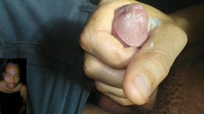 Sexy big dick masturbating