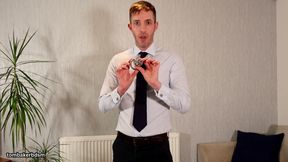 POV - the Office Boss Will Keep You in Chastity