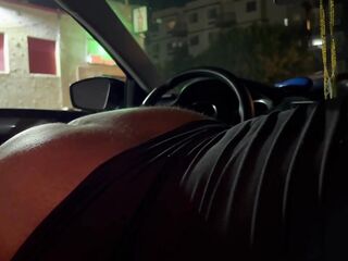 Uber Driver Eats BBC In DTLA (Sloppiest jizz flow Reviews) Black SSBBW Swallows Cum