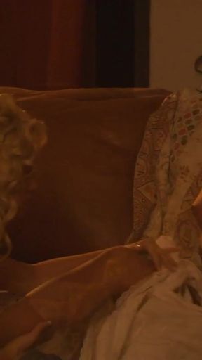 Captivating moment from &quot;Maidens reminiscing about the olden days get excited deciding to eat each others pussies&quot;