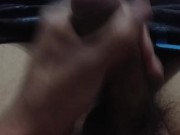 Playing with my dick, Tremenda corrida