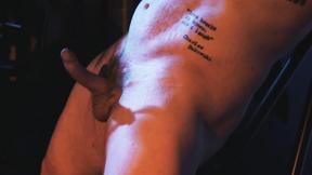 ”Master Devin Franco Masturbates Davin Strong Meat After Flogging”