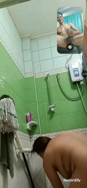 Beautiful face of my wife assy and big tits   Clip 1