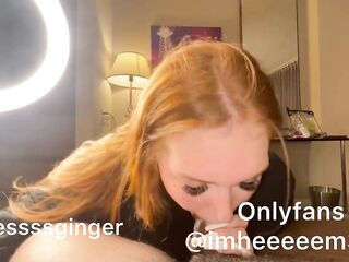 Red head takes bbc for the 1st time!