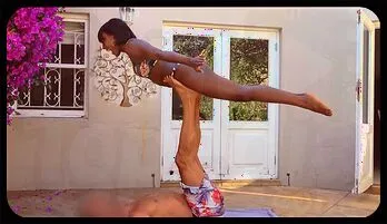 Hot Interracial Couple Workout & Outdoor Seduction – 1080p