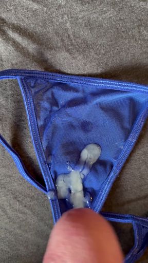 Cum on Wife's Panties 22