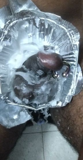 Wax Full cock and balls.