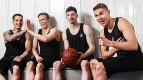 Jayce & Manny ~ Savage Anal Debut in HD Jizz Orgy