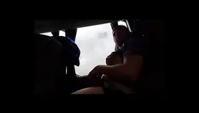 I was caught showing off on the bus and they recorded me