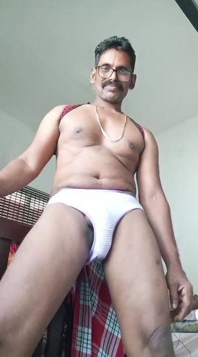Indian men enjoy underwater