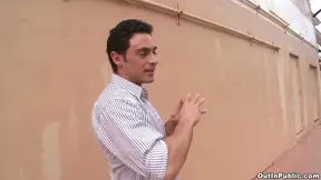 Horny Gay Guys Fuck in a Store's Changing Room
