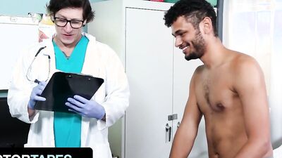 Ravished th Huge Cock Jordan Pax Gets His Tight Asshole Drilled During Exam - Doctor Tapes