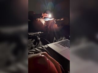 stepsister masturbates while working and ends up banging before her husband arrives