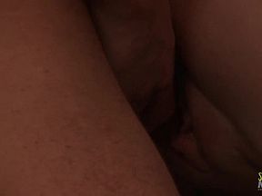 Lizzy spreads her legs to get eaten out and banged in the bedroom