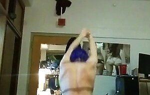 Foxy Femboy Teases and Dances