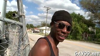 Hawt interracial homosexual sex