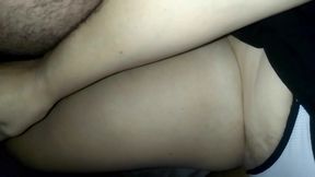 mature woman is fucked under the sheets