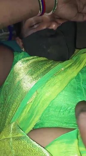Stepbrother Fucked Me After Telling Me That I Am Good in Hari Saree