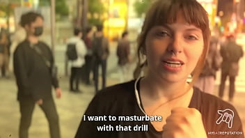 Cute Latina teacher tries out sex toys in Tokyo