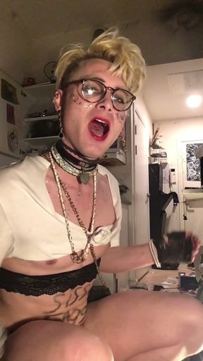 Sissy Faggot Whore Exposed   Clip 1