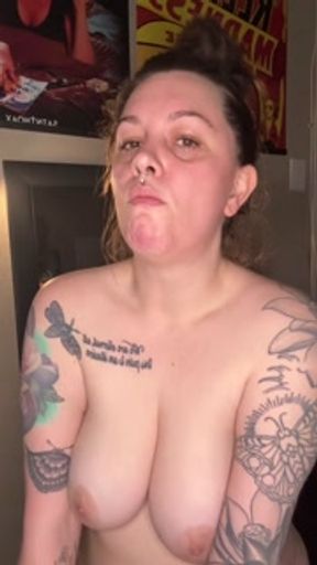 Chubby Girl Smoking Naked