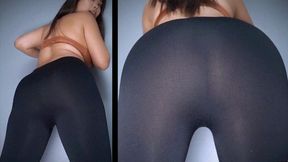 ASS WORSHIP THROUGH YOGA PANTS feat AstroDomina (HD MP4)