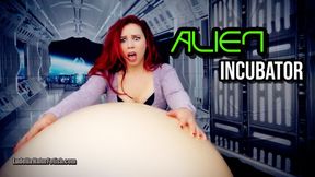 Alien Incubator - Ludella Repeatedly Impregnated in Sci Fi Breeding Thriller with Rapid Growth on top of Rapid Growth as Her Body is Used Again and Again, Hyper Pregnant Belly Inflation, and a Sploshy POP Climax - HD MP4 1080p