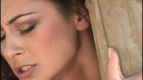 alaura eden is a petite latina brunette who likes a standing ass fuck