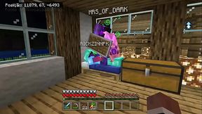 sexo gostoso no minecraft, natan abrindo as asas pro rick