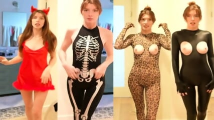 erin gilfoy nude halloween try on haul video