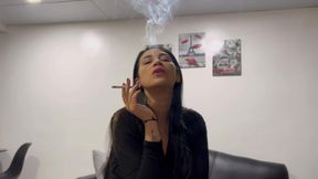 Kahina's sublime session with red boots